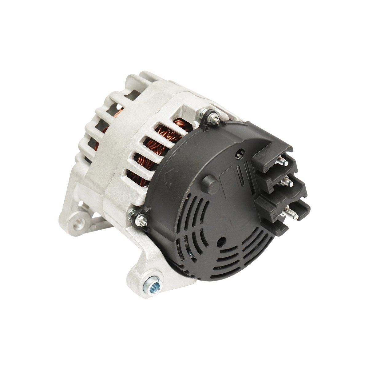 Alternator 12V, 65A pentru Fiat, JCB, Caterpillar, motor Perkins cod OEM 101210-1010, 101210-1011, DAN1072, 185046500, 185046501, U85046501, U85046501R, 11662789, 332F7240, 71440394, 71440478, 745120, 787385, 947305
